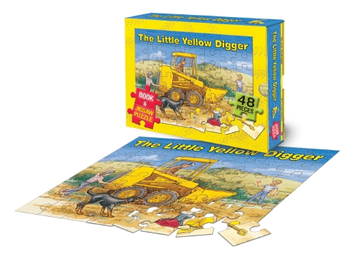 LITTLE YELLOW DIGGER BK&JIGSAW