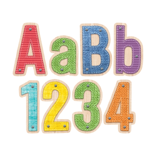 Product: UPCYCLE STYLE DESIGNER LETTERS - Teacher Resource - School ...