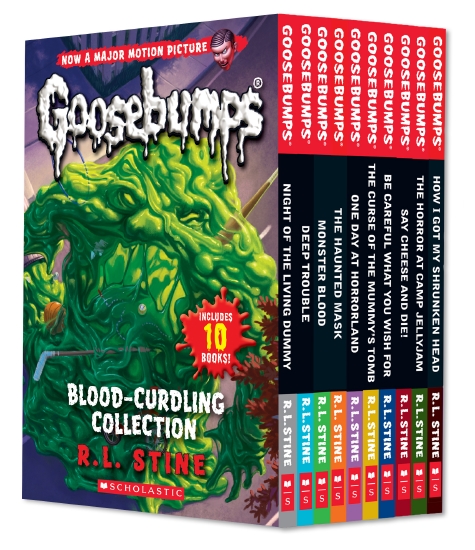 GOOSEBUMPS 1-10 BOXED SET QBD