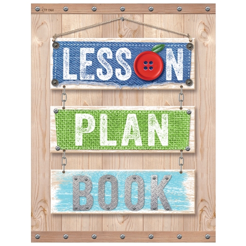 Product: LESSON PLAN BOOK (UPCYCLE) - Teacher Resource - School Essentials