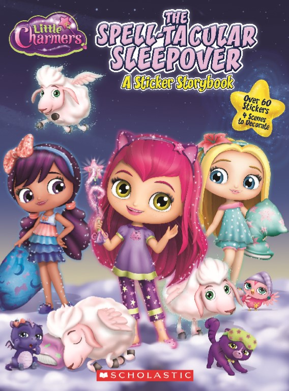 Product: Little Charmers: The Spell-Tacular Sleepover Sticker Storybook
