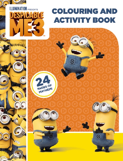 The Store - Despicable Me 3: Colouring and Activity Book - Book - The Store