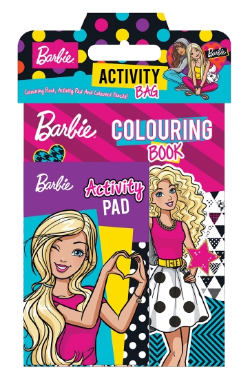 barbie activity book