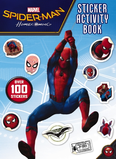 SPIDERMAN HOME STKR ACT BK