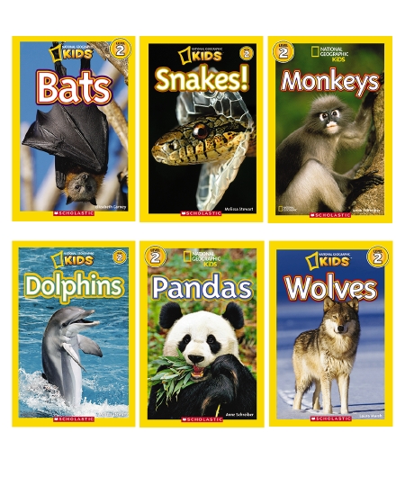 Product: NAT GEO ANIMAL READER 6-PACK - Pack - School Essentials