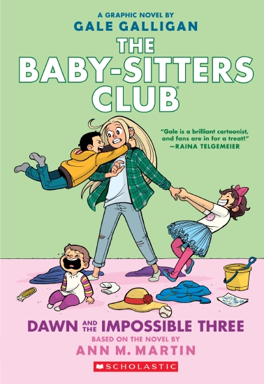 The Baby-sitters Club Graphix #5: Dawn and the Impossible Three                                         