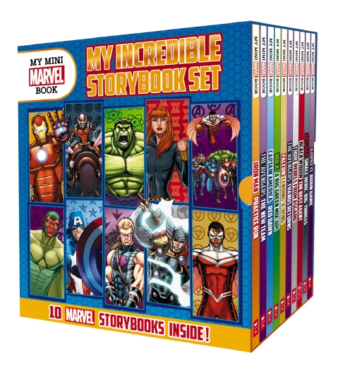 MY MINI MARVEL 10 BOOK BOX