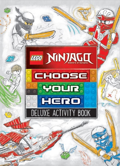 Product: Lego Ninjago: Choose Your Hero Deluxe Activity Book - Book 