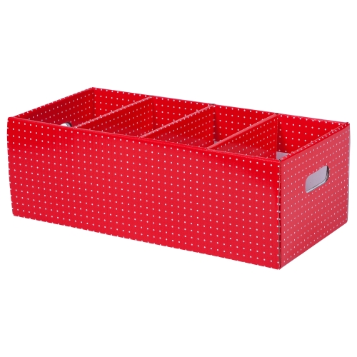 Product: TOTE BOX RED - Storage - School Essentials