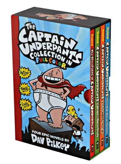 Captain Underpants Full Color Books - Practically Apparent