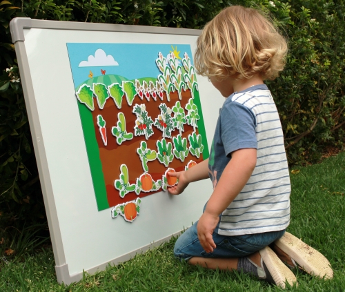 toy vegetable garden