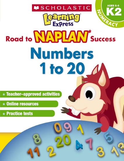 Learning Express NAPLAN: Numbers 1 to 20 NAPLAN K2                                                  