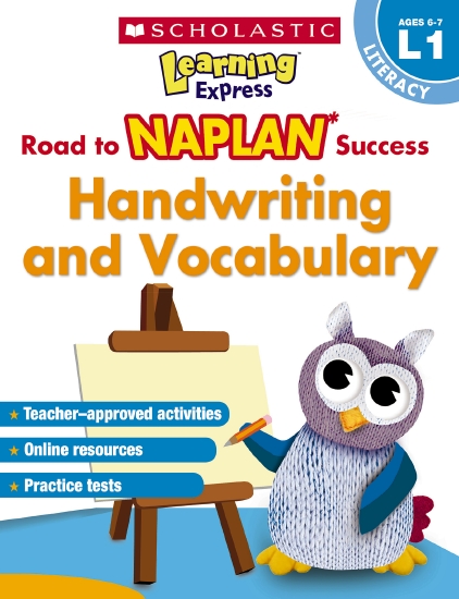 Handwriting & Vocababulary L1 (Learning Express: NAPLAN)