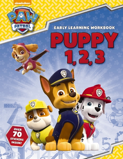 PAW PATROL PUPPY 123 STICKER