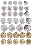 Magnetic Australian Coins                                                                           