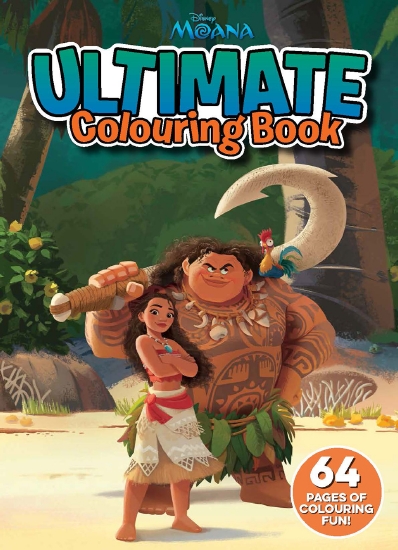 Moana: Ultimate Colouring Book (Disney)                                                             