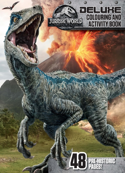 Product Jurassic World Fallen Kingdom Deluxe Colouring And