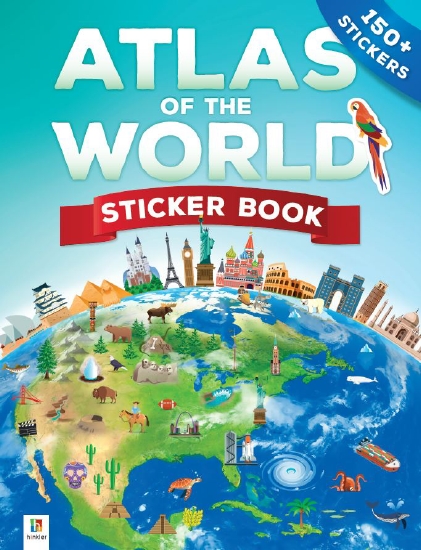 Atlas of the World Sticker Book                                                                     