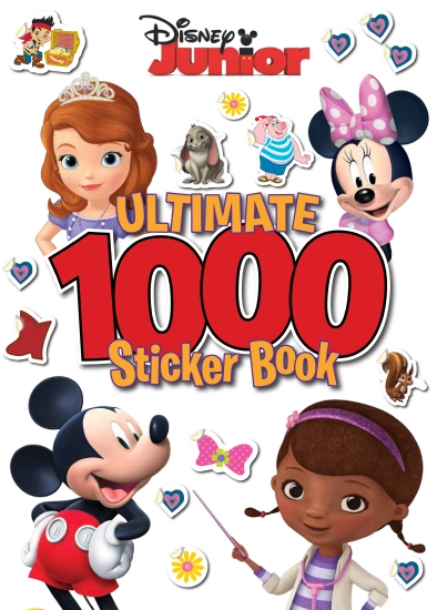 Disney Junior: Ultimate 1000 Sticker Book                                                           