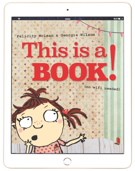 This is a Book No WiFi Needed                                                                       