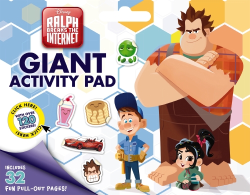 Disney: Ralph Breaks the Internet Giant Activity Pad                                                