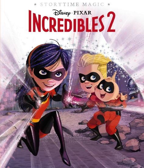 Incredibles 2 Paperback Picture Book                                                                
