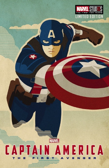 Marvel: Captain America The First Avengers Movie Novel                                              