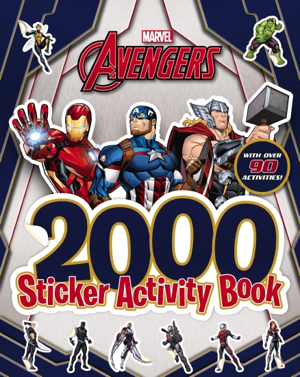 Marvel Avengers 2000 Sticker Activity Book                                                          