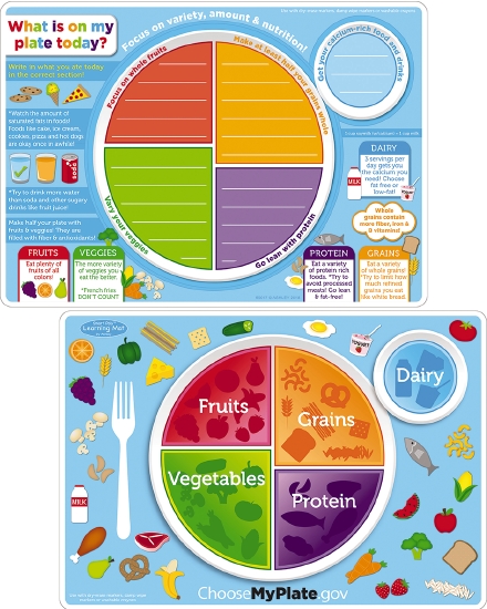 The Store - MY PLATE LEARNING MAT - Teacher Resource - The Store