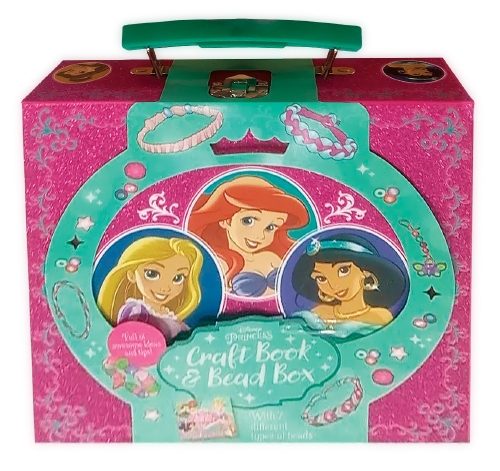 Disney: Princess Glitter Bead Box & Craft Book                                                      