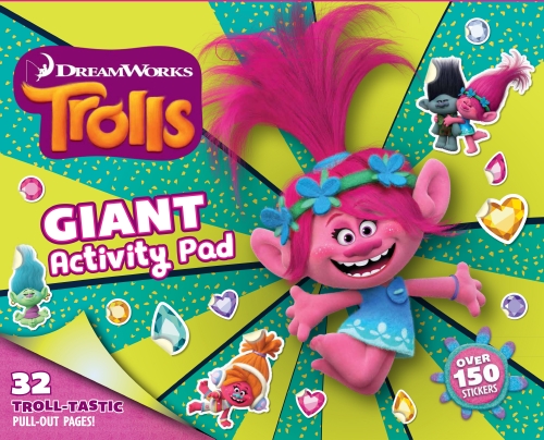 Product: Trolls: Giant Activity Pad (DreamWorks) - Book - School Essentials