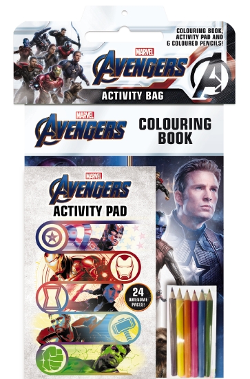 Product: Avengers: Activity Bag (Marvel) - Book - School Essentials