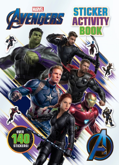 Avengers 4: Sticker Activity Book                                                                    - Book