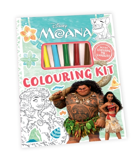 The Store - MOANA COLOURING KIT - Book - The Store