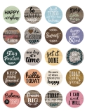 Home Sweet Classroom Words to Inspire Stickers                                                      