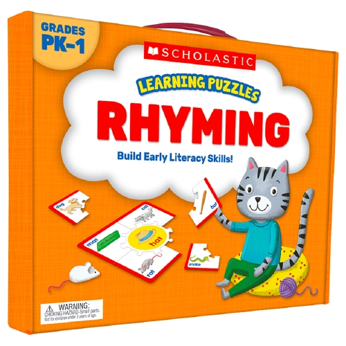 Product: LEARNING PUZZLES RHYMING - Teacher Resource - School Essentials