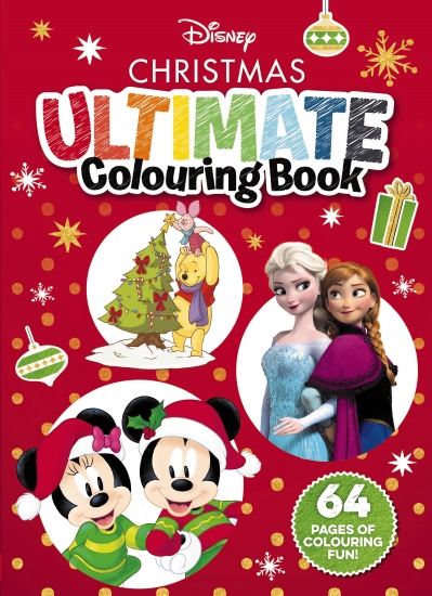 Disney Christmas: Ultimate Colouring Book                                                           