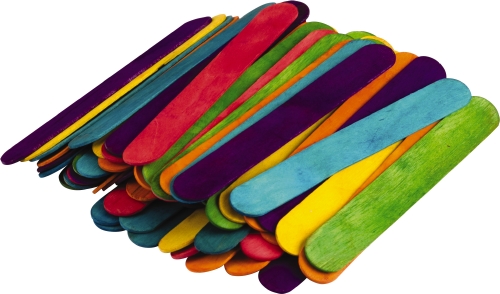 STEM BASICS M/CLR CRAFT STICKS