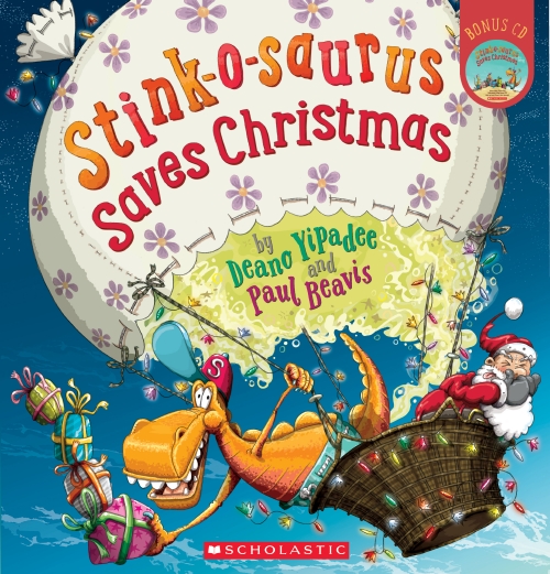 Stink-o-saurus Saves Christmas