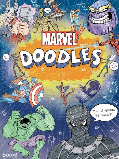 Marvel Doodles                                                                                      