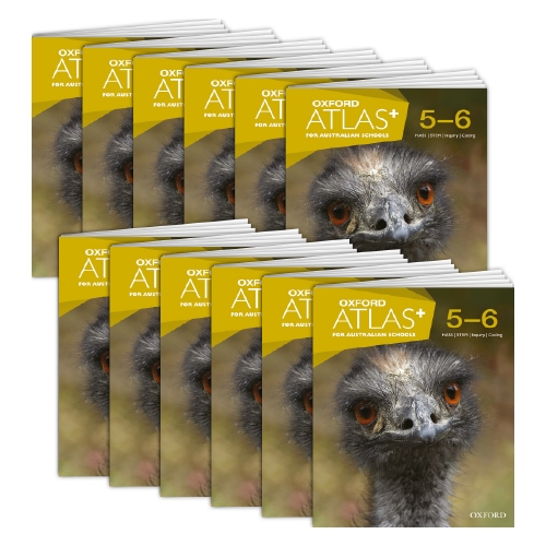 Product: Oxford Atlas (Years 5-6) 10-Pack - Pack - School Essentials