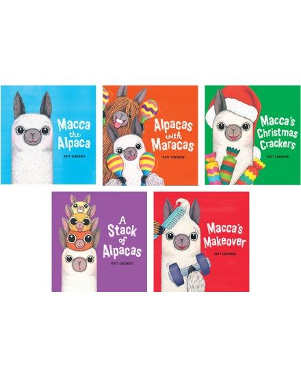 Macca the Alpaca 5 Pack                                                                             