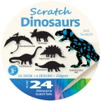 Scratch-Art Dinosaurs                                                                               