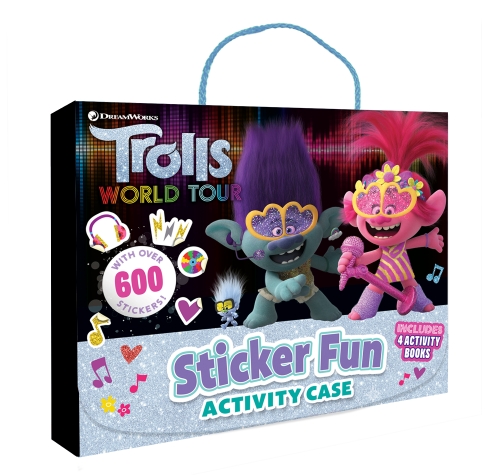 2 Packs x 15 Trolls Felt Stickers for Scrapbooking Bags Pencil Cases Books 