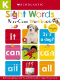 Kindergarten Sight Words Wipe Clean Workbook                                                        