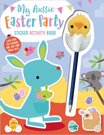 My Aussie Easter Party Sticker Activity Book                                                        