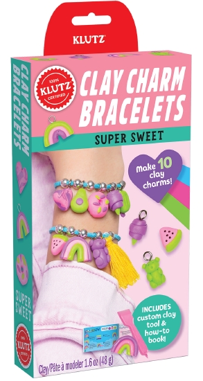 CLAY CHARM BRACELETS: SUPER SWEET (KLUTZ)