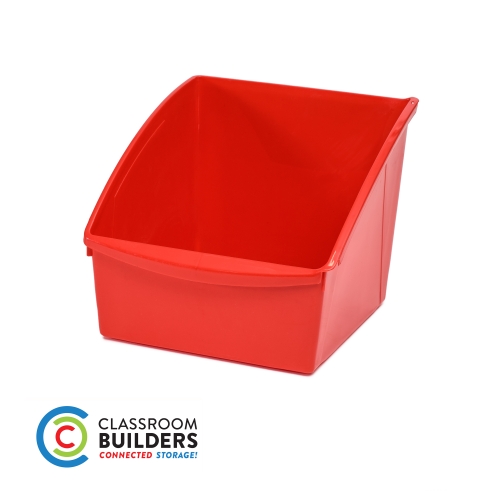 LARGE BOOK TUB RED