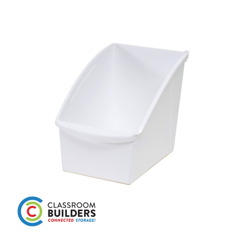 MEDIUM BOOK TUB WHITE