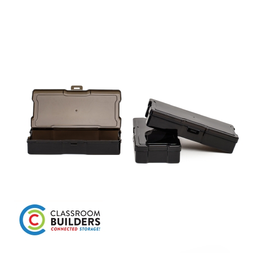 SNAP LOCK CASE BLACK 3PK